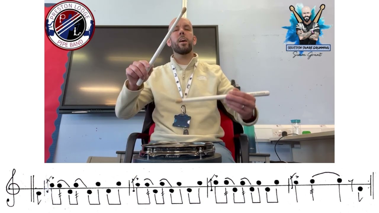 🚨Massed Band 2-4 with EXTRA FUN parts!!! Scottish Snare Drumming🚨