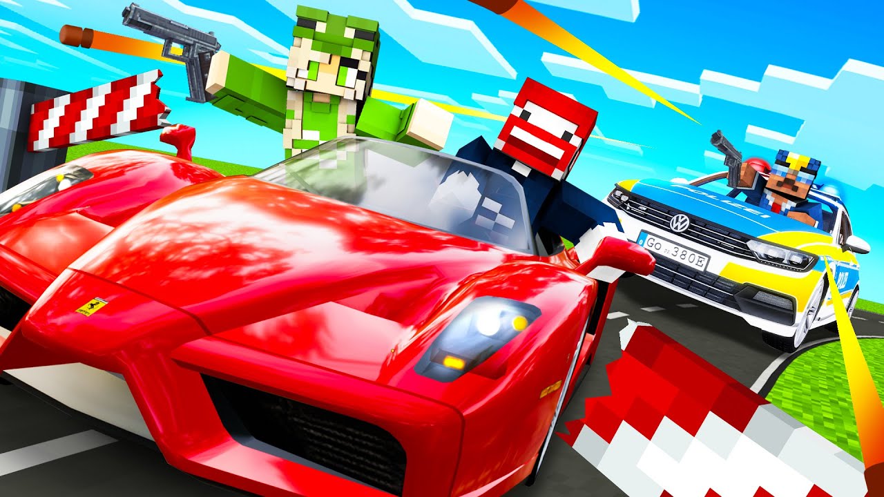 ich klaue $1.000.000.000 AUTOS in Minecraft