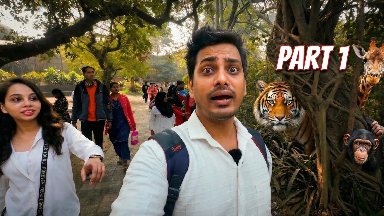 Itne Saare Animals Ek Jagah 😲 | Kolkata Zoo Vlog