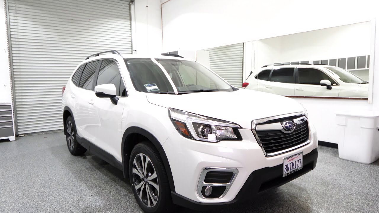 Window Tint Installation on 2020 Subaru Forester | Formula One Pinnacle Ceramic Tint