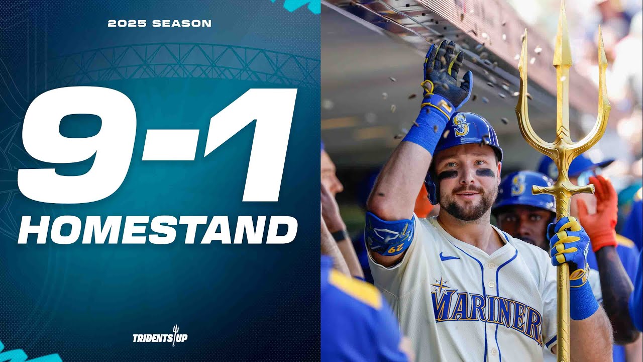Mariners Highlights: A Memorable 9-1 Homestand