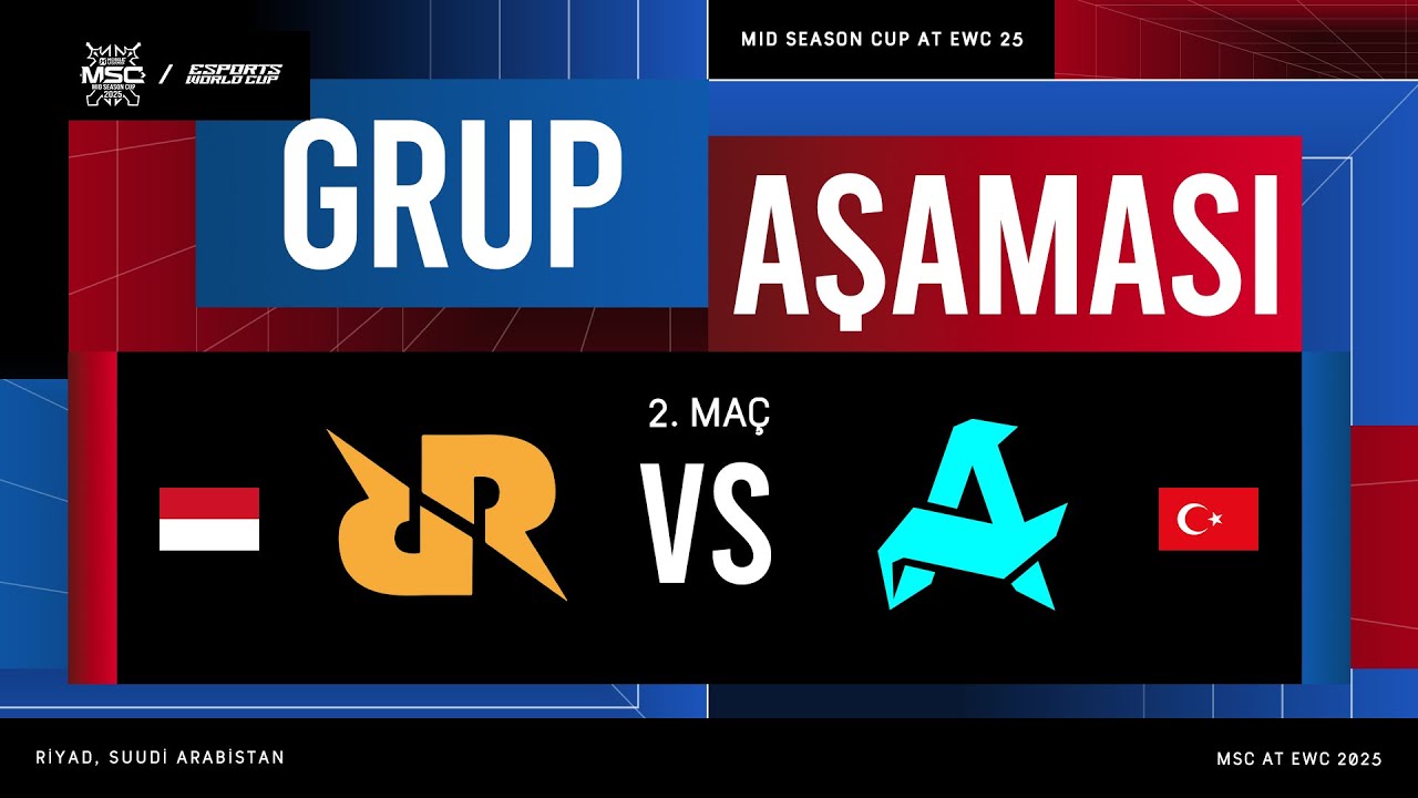 RRQ Hoshi vs Aurora T&uuml;rkiye | Grup Aşaması 4. G&uuml;n | MSC at EWC 2025