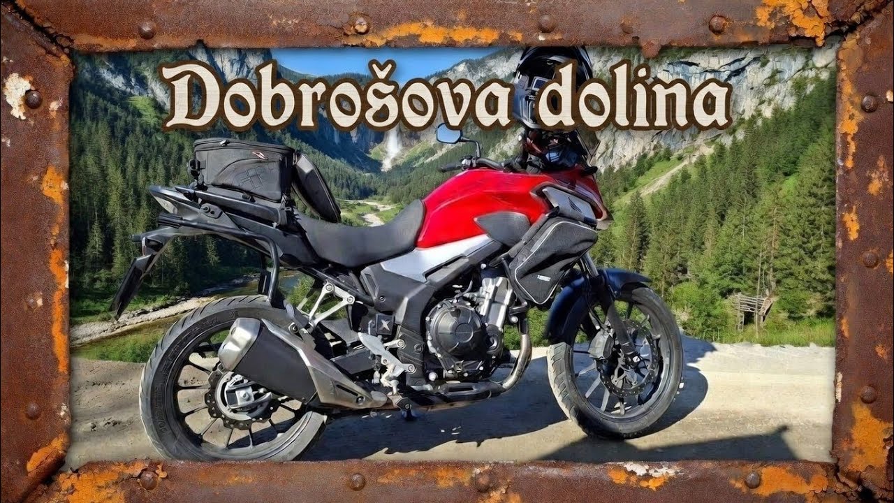 Słowacja motocyklem (Dobroŝova dolina) HONDA CB500X