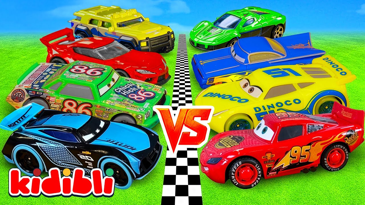 Epische Hot Wheels & Cars Rennmeisterschaft 🚗 Wer Wird Gewinnen? Spielzeug Für Kinder | Kidibli