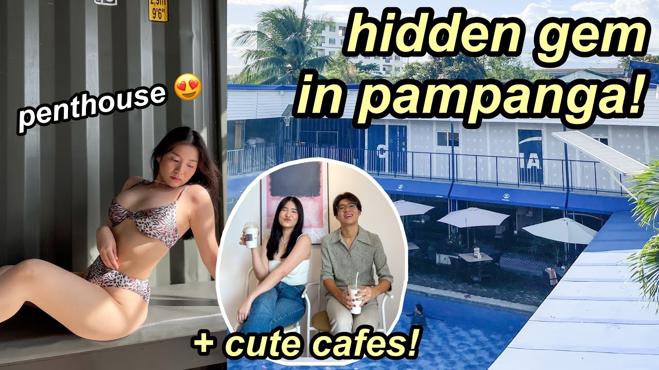 vlog | MUST SEE Aesthetic Cute Cafes & Hotel In Pampanga! 😍 AFFORDABLE TOO! | Toni Sia