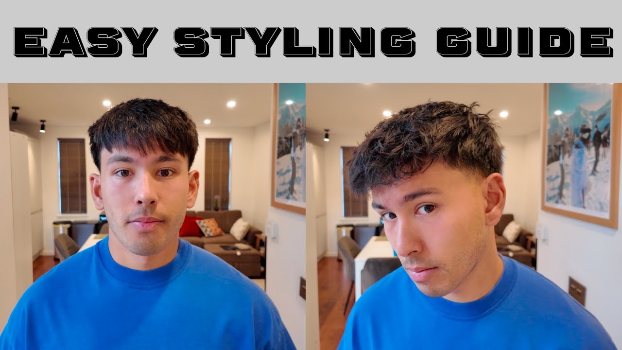 How to Style Your Hair (4 minute Guide for Men)
