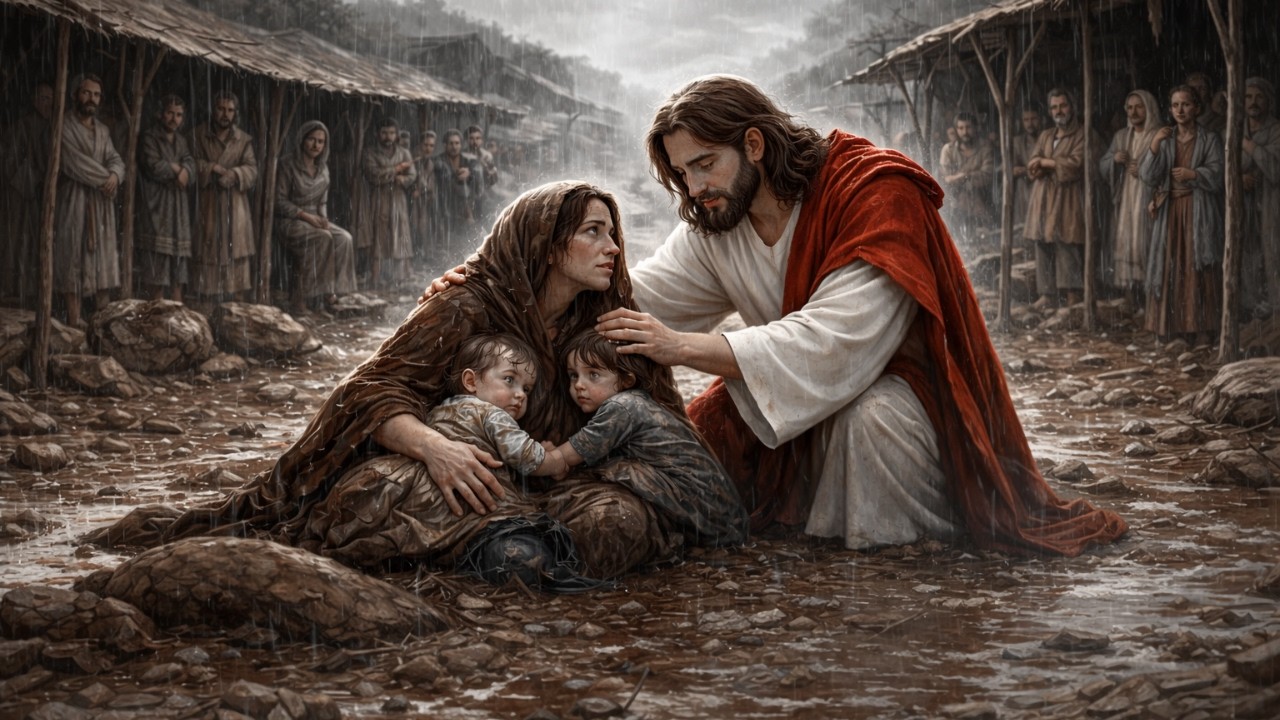 Nadie quiso ayudar a esta madre pobre… hasta que Jesús apareció