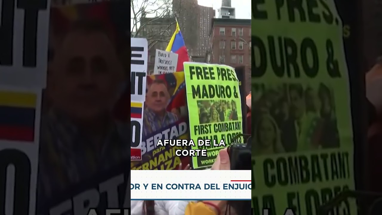 Maduro regresa a corte en NY y enfrenta cargos de narcotr&aacute;fico #noticiasestrellatv