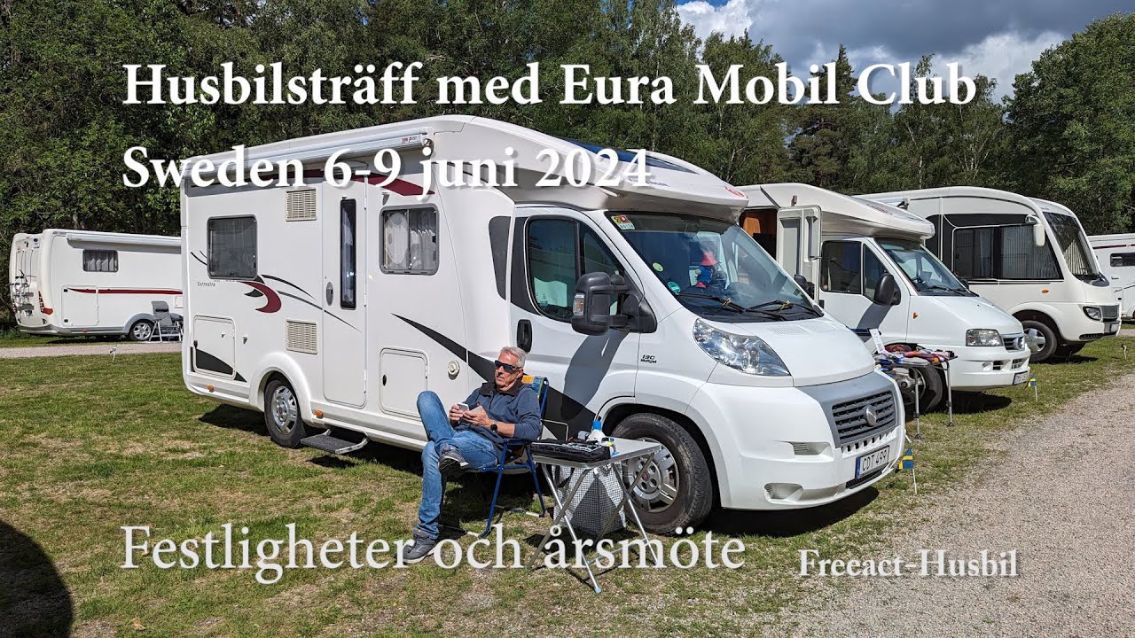 Husbilsträff Eura Mobil Club juni 2024