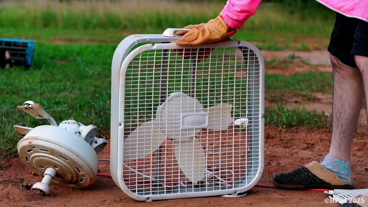 Lasko Box Fan Destruction