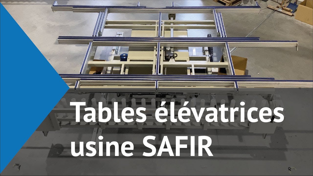Tables élévatrice pour tabliers SAFIR