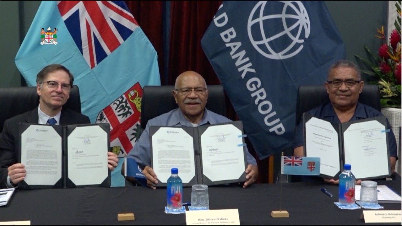 Fiji Commits to Bold Growth Reforms as World Bank and Government Signed a Grant Agreement of ETP