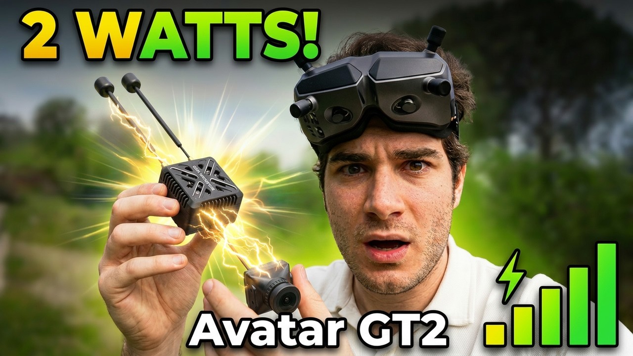 2 Вт мощности цифровой передачи на большие расстояния! Caddx Walksnail Avatar GT2