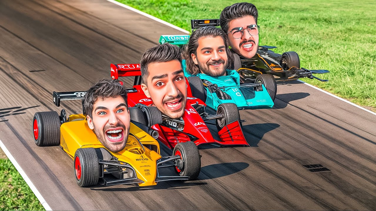 فرمول یک تو جی تی ای باعث دعوا شدید بین ما میشه 🤣🏁😡