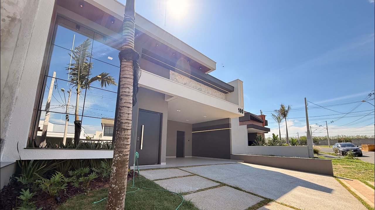 Casa Térrea Luxuosa no Condomínio Evidências | 3 Suítes | Piscina | Escritório - Indaiatuba-SP