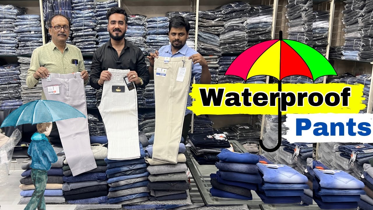 Waterproof pant Cotton chinos & Imported formal trousers Wholesale market jeans wholesale market