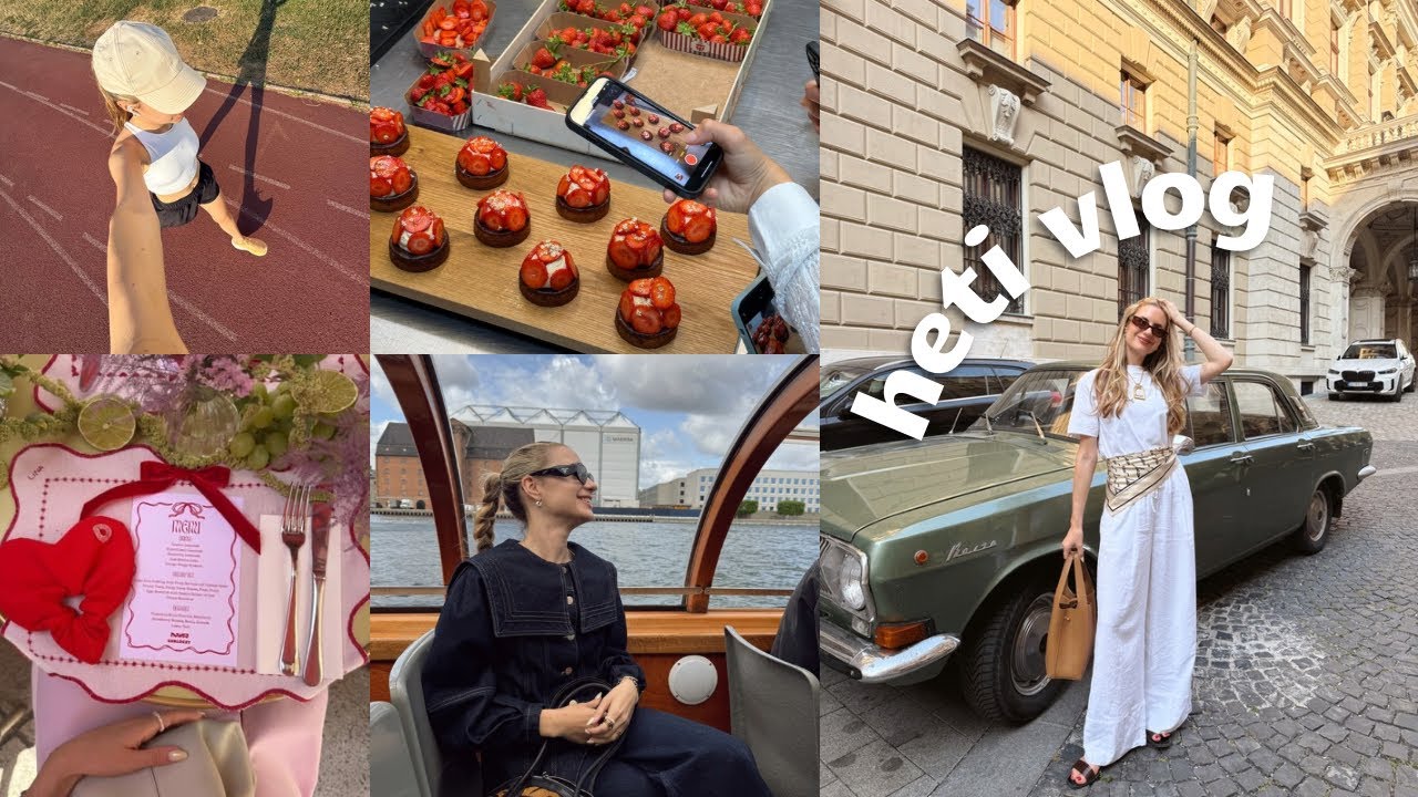 heti vlog: Koppenhága, fine dining vegánként, futós edzésterv a nyáron