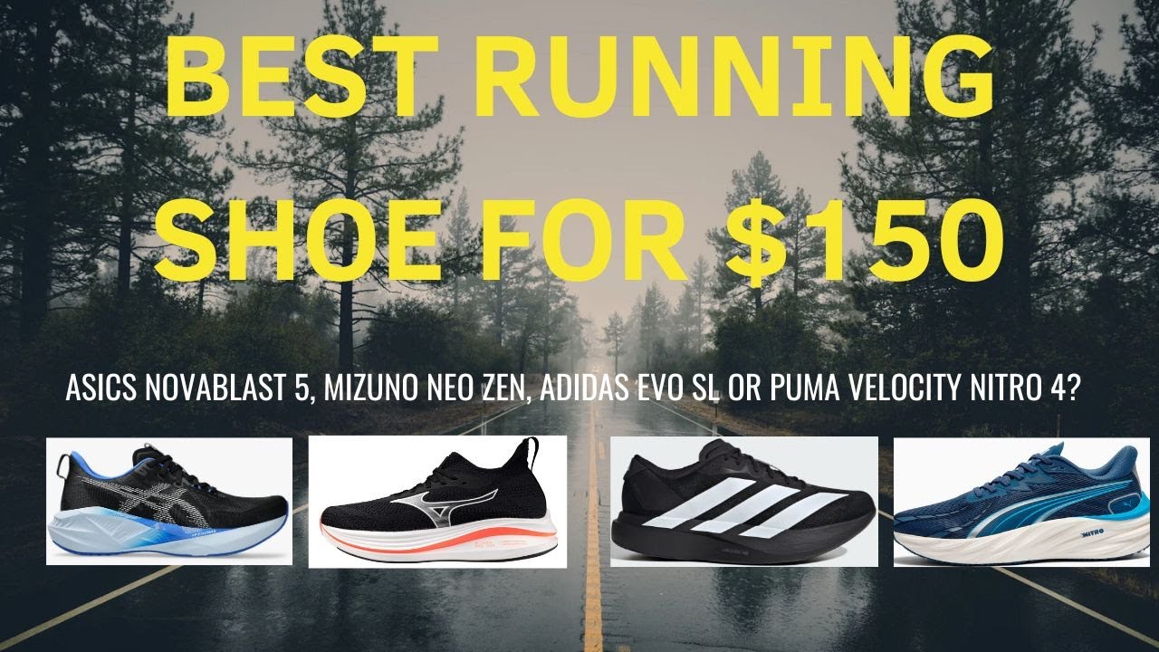 Лучшие кроссовки за 150 долларов?: Asics Novablast 5, Mizuno Neo Zen, Adidas Evo SL или Puma Velo...