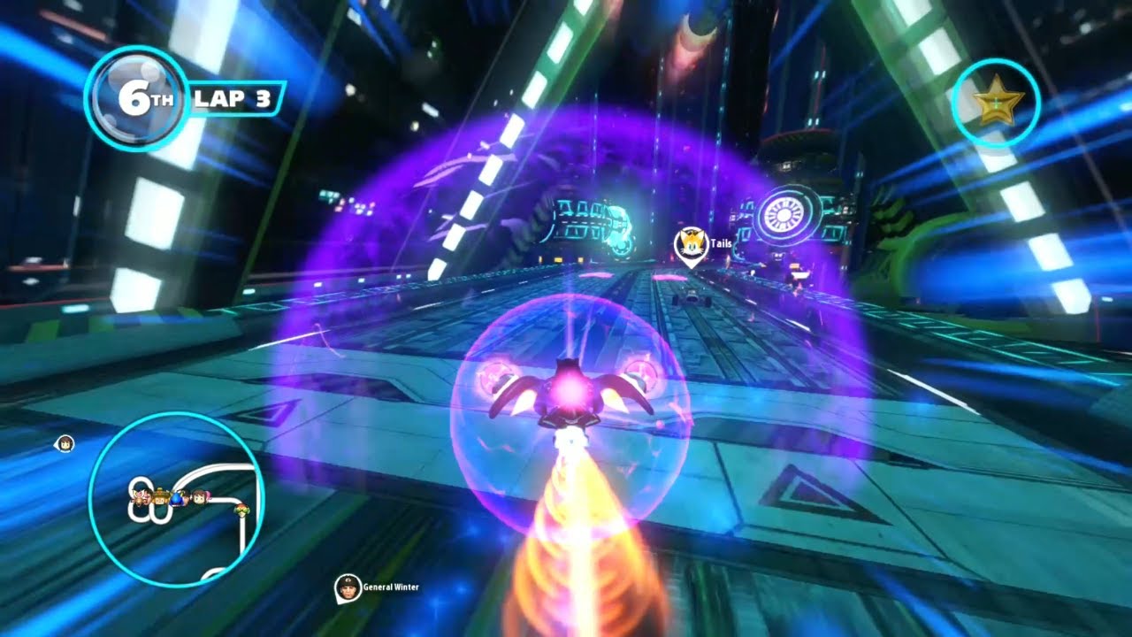 METAL SONIC Egg Hangar (Hardest Difficulty) Sonic & All-Stars Racing Transformed