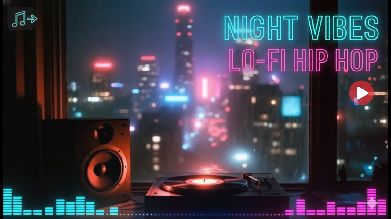 🌙 Evening Chill | 1 Hour of Smooth Lofi Beats for Study, Relax & Late-Night Vibes