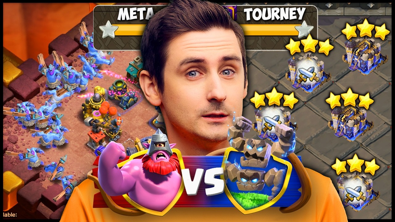 Throwers vs Meteor Golems - Town Hall 18 Meta Tournament