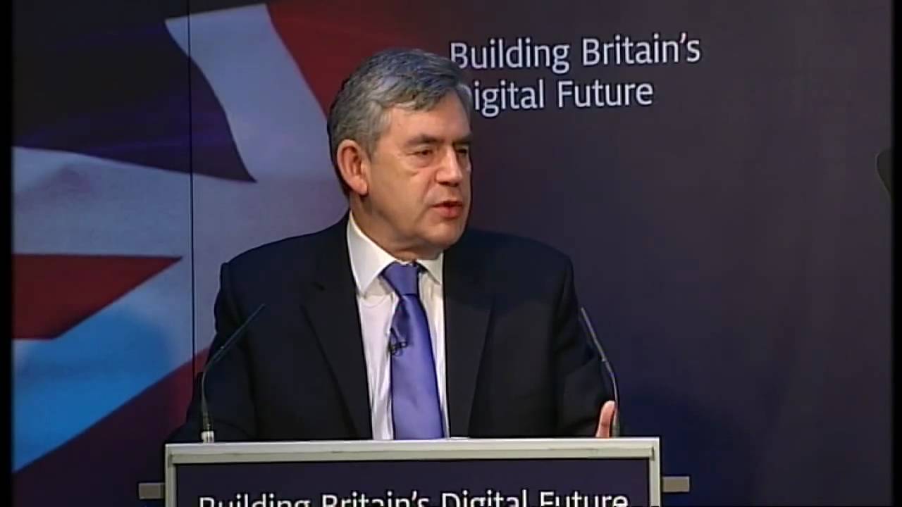 Gordon Brown on Britain's digital future