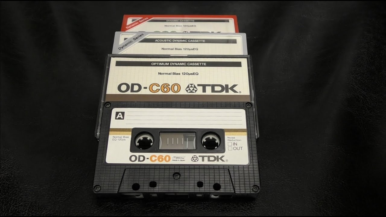 TDK OD 1979 Type 1 Cassette And The Nakamichi ZX-9