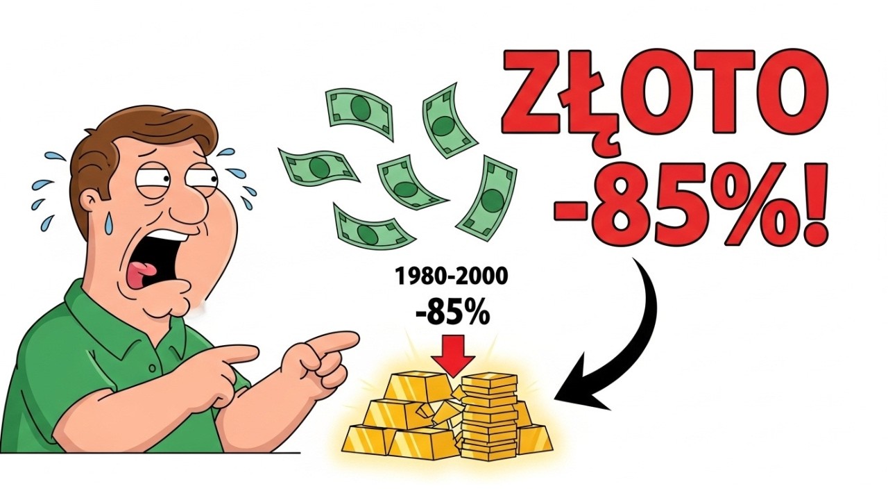 Złoto: 85% Straty Przez 20 Lat