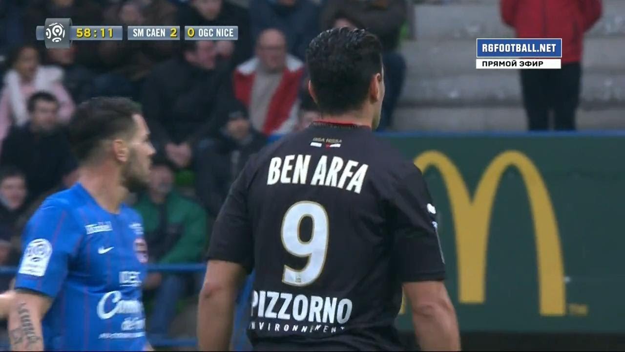 Hatem Ben Arfa vs Caen Ligue 1 (31/01/2016)