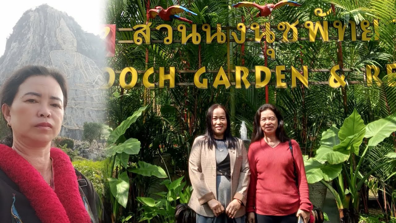 ใส่ชุดชนเผ่าเมี่ยนเที่ยวทะเลและวัดจีนที่เมืองไทยสนุกกันมาก