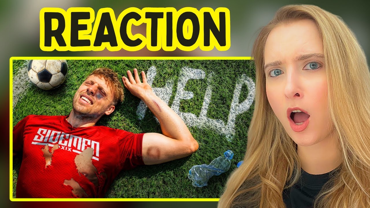 Reaction to sidemen last to leave the football pitch