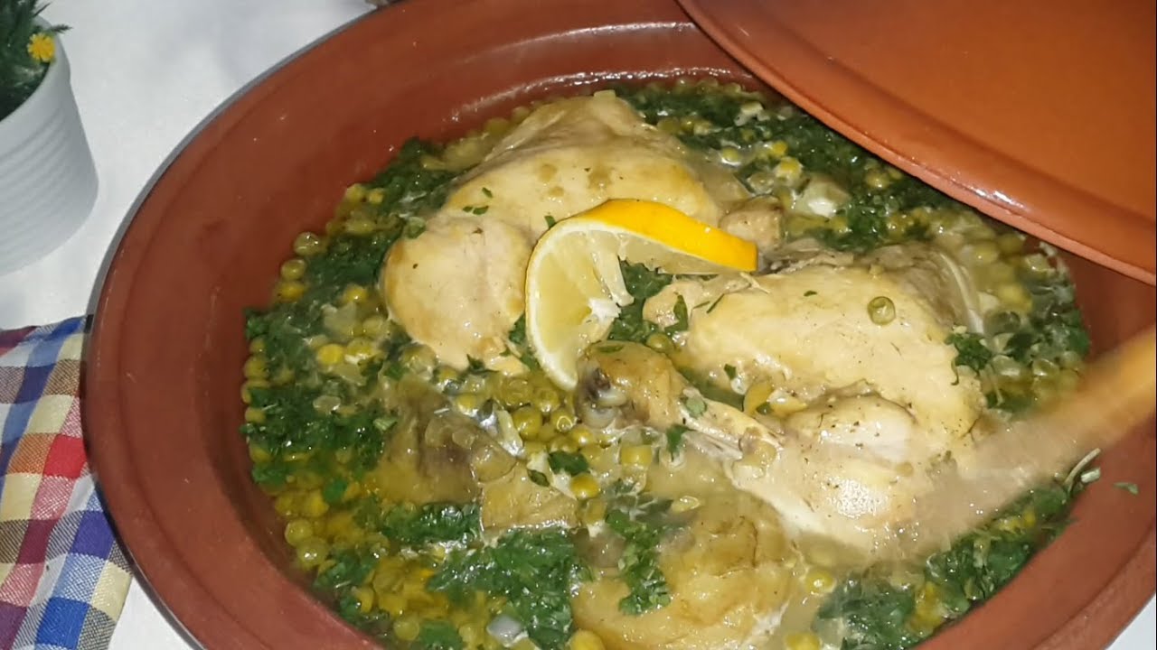 tadjine djelbana bel karnoune طجين جلبانة بالقرنون