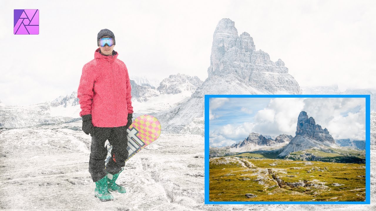 How to Create Snow in Affinity Photo