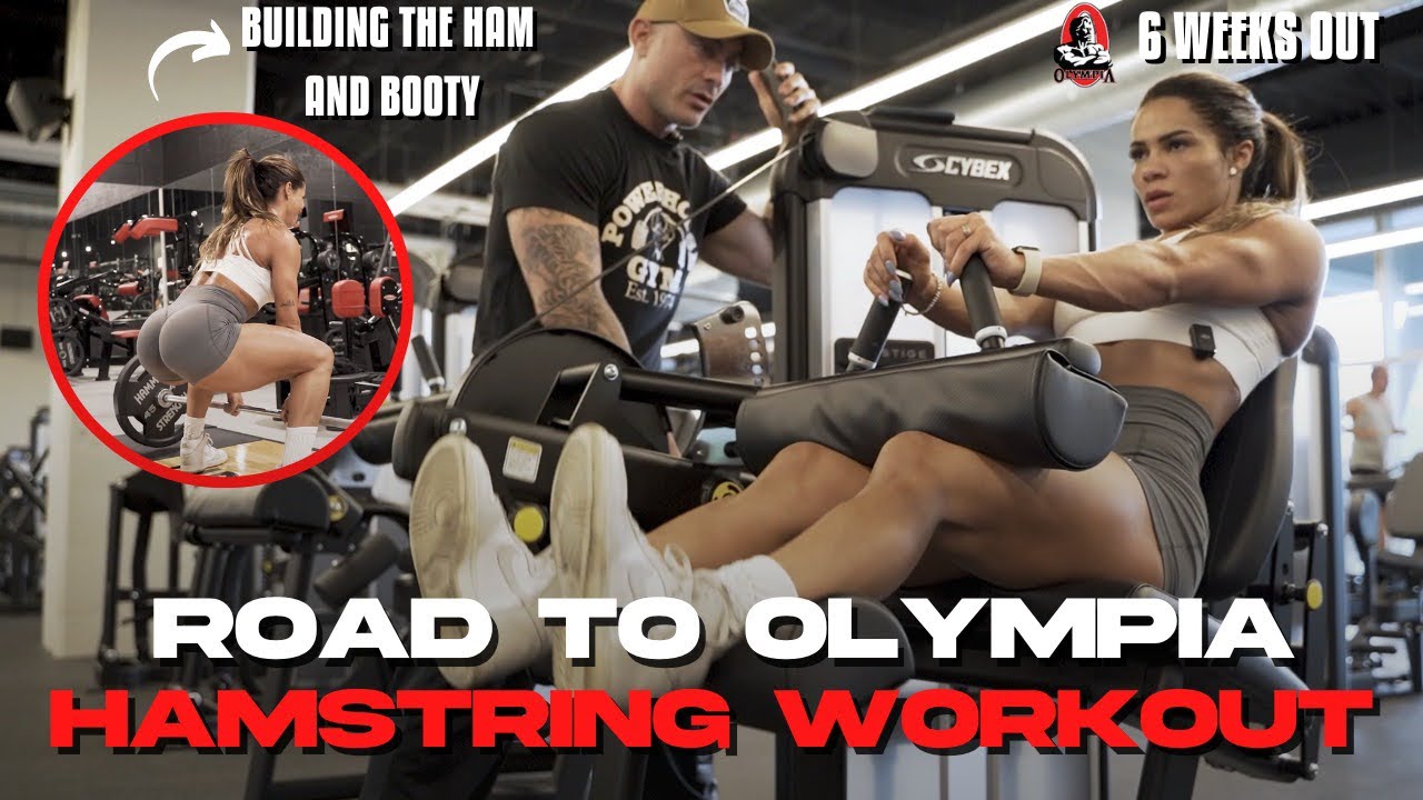 Hamstrings workout 6 weeks out of MR Olympia