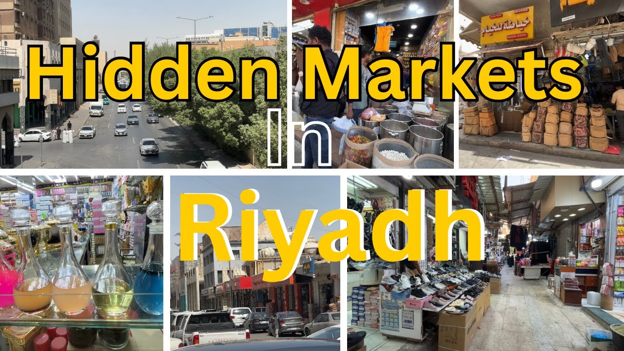 Exploring Hidden Markets Of Riyadh | Walking Tours of City Center In Riyadh Saudi Arabia 🇸🇦