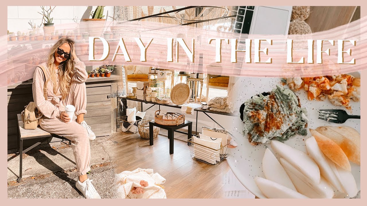 DAY IN MY LIFE | plant shopping, dog update, & new home additions! ✨