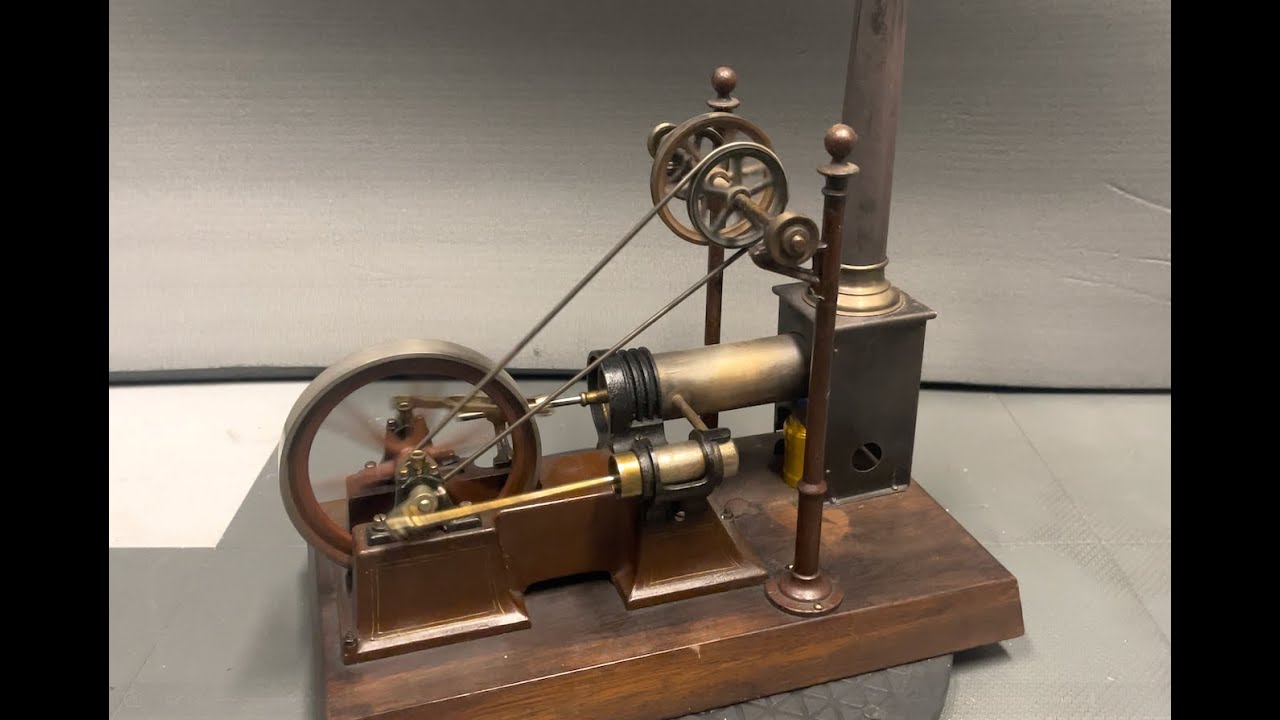 Georges Carette Stirling/Heibluftmotor Engine 687/2 (ca.1905)