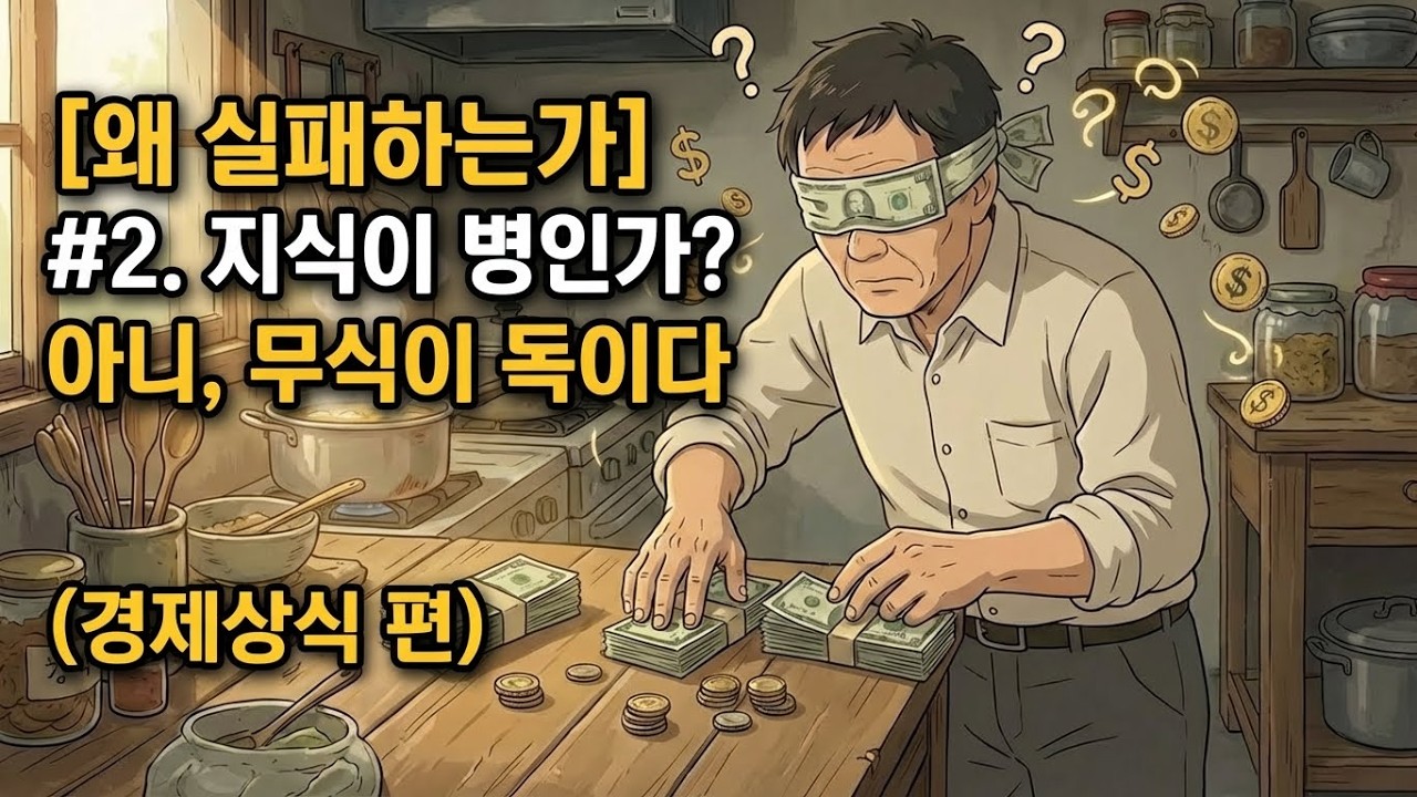 [우리가 실패하는 이유] #2. 아는 게 병? 아니, 모르는 게 '독'이다 (경제 상식 편)