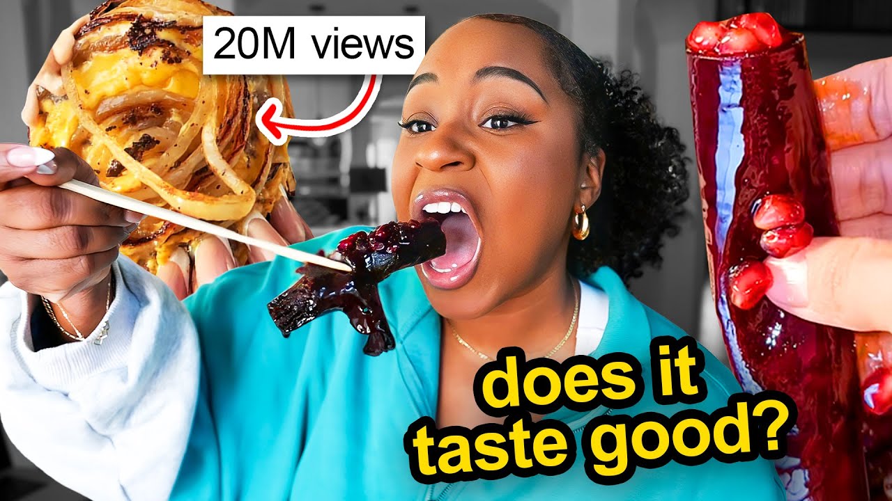 I Tested MOST HYPED TikTok Foods