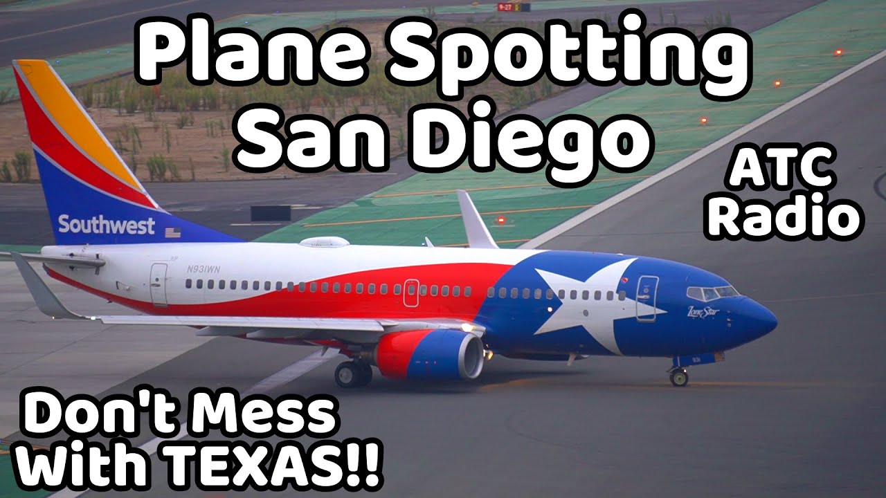 6:30am San Diego Plane Spotting
