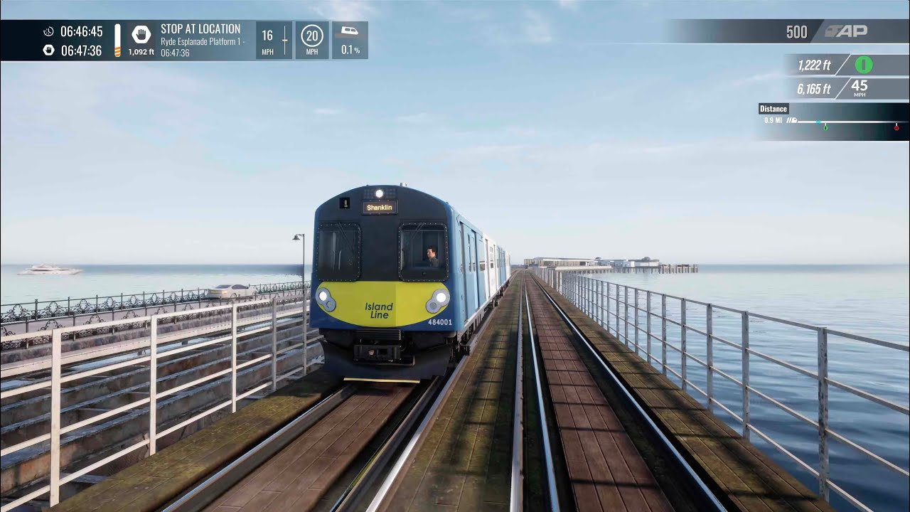 TSW4 - Isle of Wight 2022 - Ryde Pier head to Shanklin
