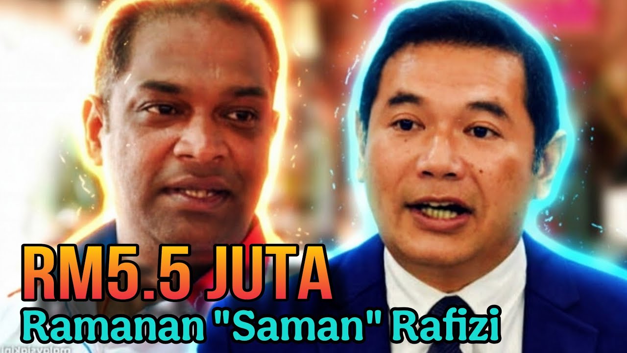 PULANGKAN RM5.5 JUTA! - RAMANAN PATUT SAMAN RAFIZI