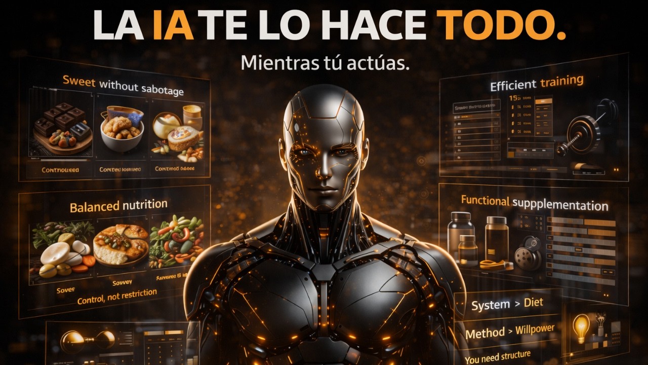 Haz tu dieta y rutina con IA en 15 minutos (Método real paso a paso)
