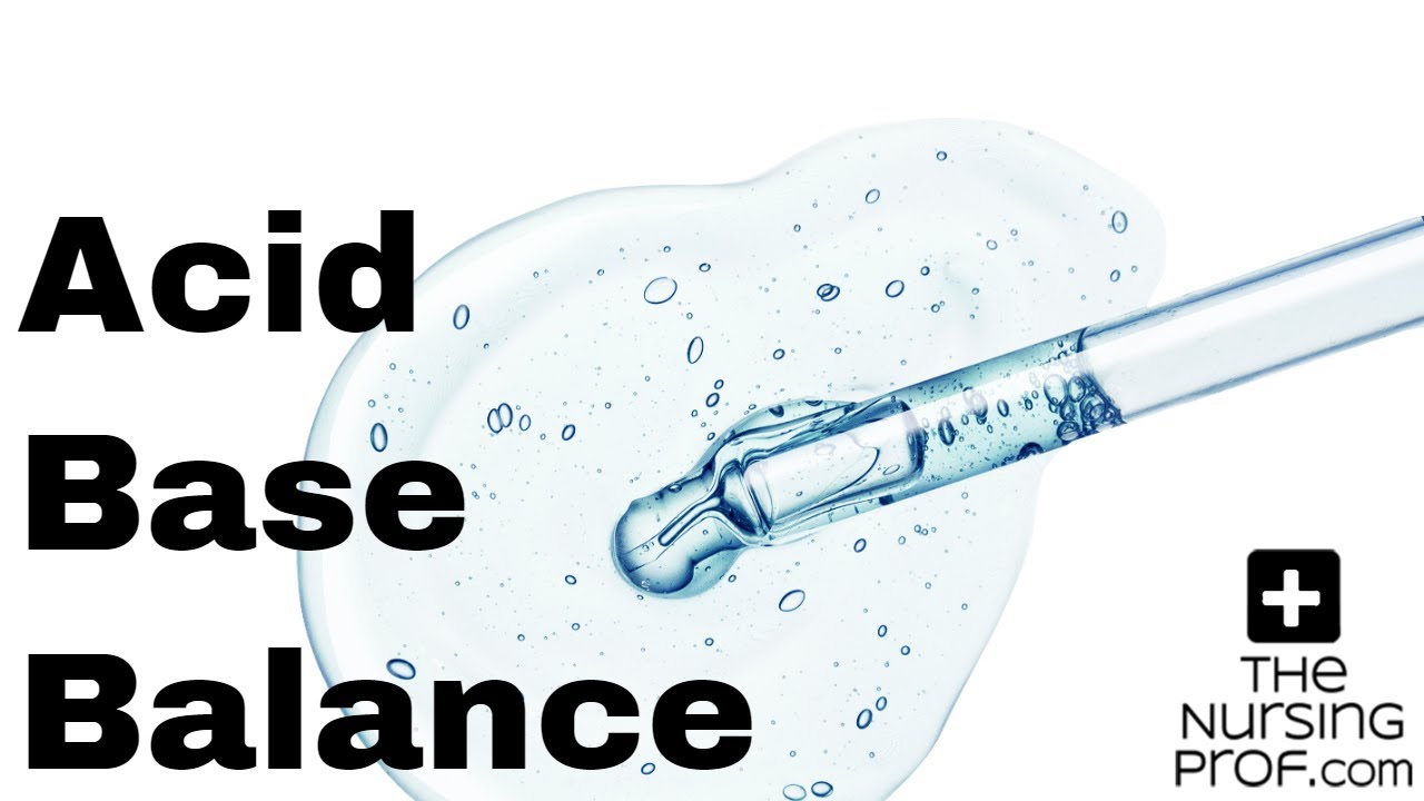 Acid Base Balance and Control