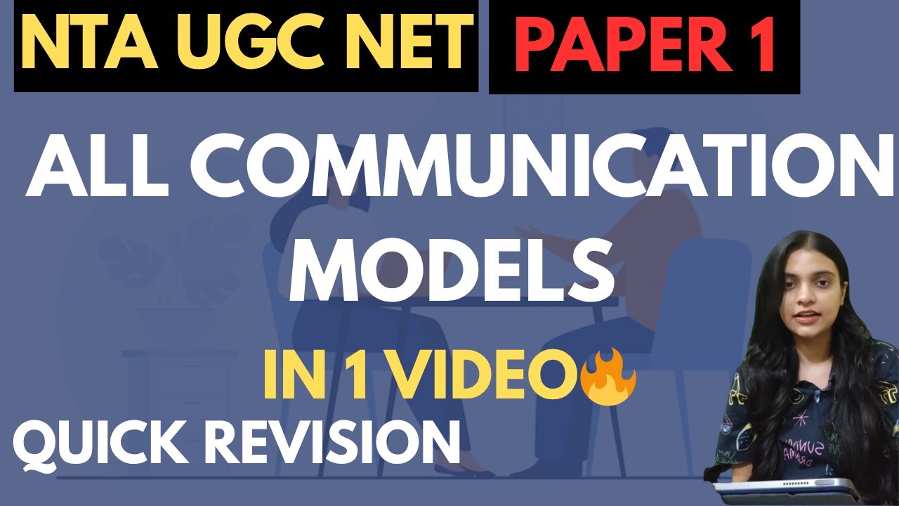 ALL Communication models Chart in 1 video 🔥| NTA UGC NET Paper 1 | #ugcnet2025 #ntaugcnet #paper1
