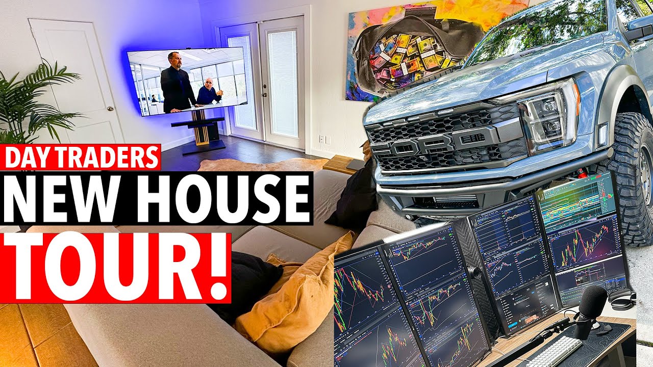 Day Trader's New House Tour! I MOVED TO ORLANDO FULL TIME!