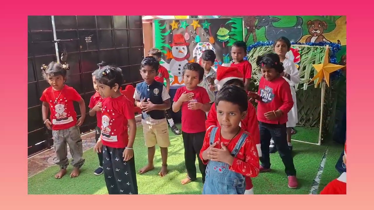 Christmas Celebration 2025-26 @Moms Place Preschool 