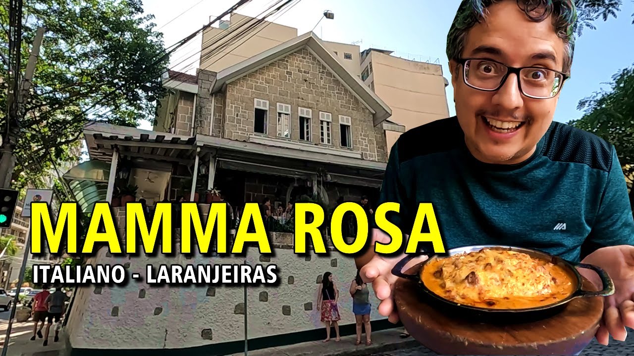 Restaurante Italiano em Laranjeiras Mamma Rosa existe desde 1984