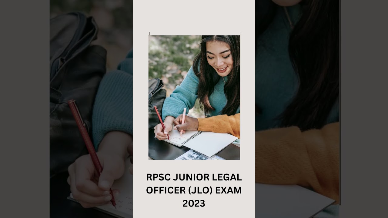 RPSC JUNIOR LEGAL OFFICER JLO Question Paper, Study Material, Update Syllabus, Printed Material