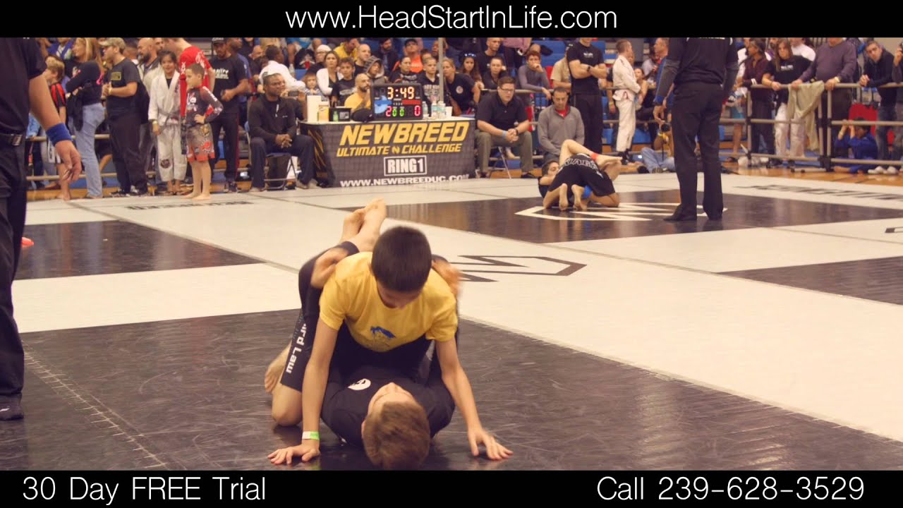 Tony Newbreed Coral Springs NoGi Fight 1 | Naples Kids Grappling